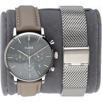 Montre cluse noir discount homme